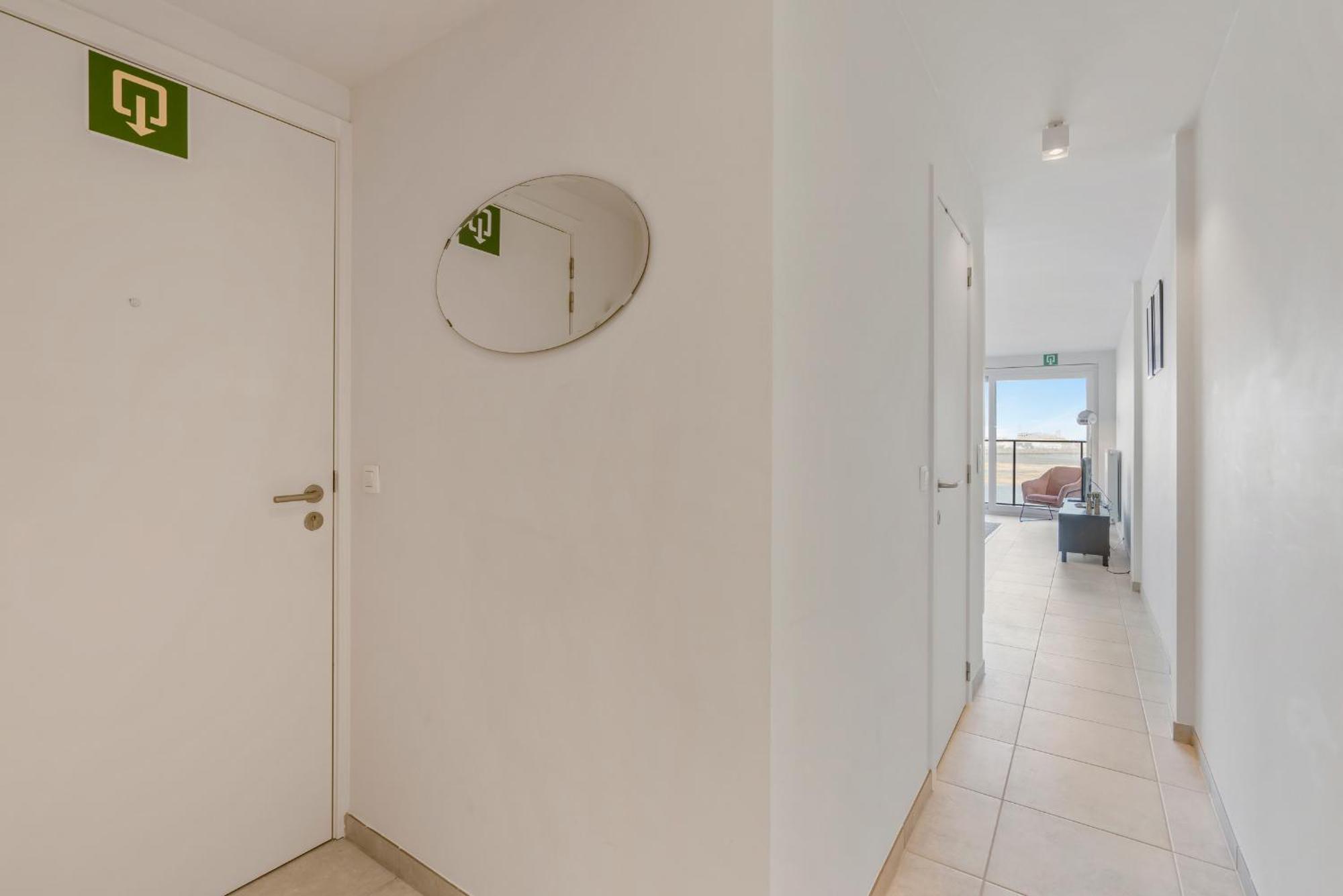 Ontspannen Aan Zee App Met Frontaal Zeezicht - 4P Knokke-Heist Exterior photo