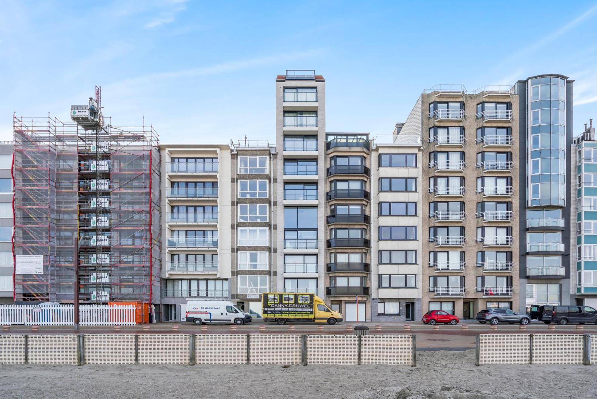 Ontspannen Aan Zee App Met Frontaal Zeezicht - 4P Knokke-Heist Exterior photo